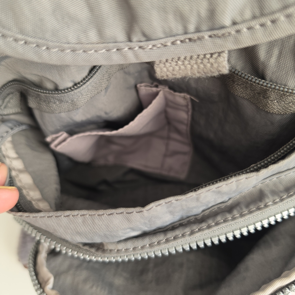 Kipling Gray Nylon Mini Backpack - Compact Everyd… - image 6